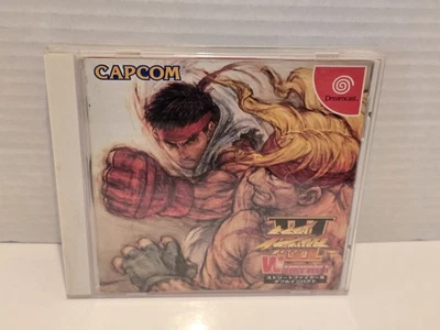 Street Fighter III Double Impact(Sega Dreamcast,2000) Japanese Version US Seller - Image 1 of 4