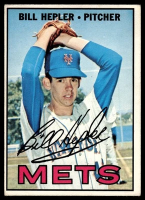 1967 O-Pee-Chee Bill Hepler New York Mets #144 - Image 1 of 2