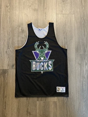 Mitchell & Ness Milwaukee Bucks Reversible Jersey Size Small - Image 1 of 4