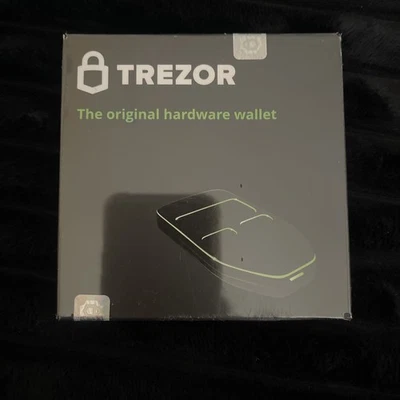 Cartera Trezor One Hardware - Negra - Nueva Foto 1 de 3