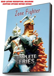 ZONE FIGHTER COMPLETE 26 EPISODE DVD SERIES NEW ENGLISH SUBTITLES - Picture 1 of 1