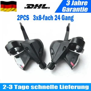 2X 3x8- fach 24Gang Schaltung Fahrrad Schalthebel Kit für Shimano Altus SL-M310 - Bild 1 von 6