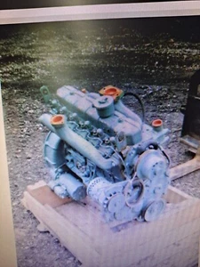 White Hercules D298/MEP104A 6 Cylinder Military diesel Engine - Picture 1 of 4