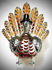 Silver Turkey Wallflower Nightlight Plug In Thanksgiving Bath & Body Works EUC
