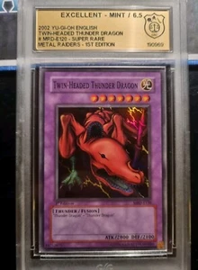 Yugioh "Twin-Headed Thunder Dragon" MRD-E120 GSG Grading 6.5 Ex-NearMint - Bild 1 von 4