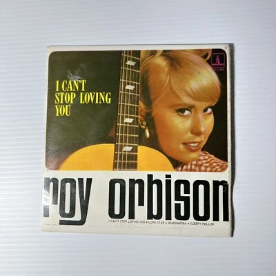 Roy Orbison - I Can't Stop Loving You P/C EP Rare 1966 Oz Press Monument - Image 1 of 4