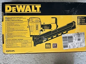 DEWALT DWF83PL Pneumatic 21-Degree Collated Air Framing Nailer Nail Gun New - Picture 1 of 3