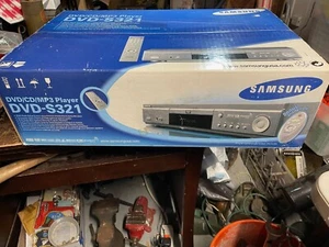 Samsung DVD XD MP3 Player DVD-S321 NOS New in Sealed Box - Picture 1 of 4