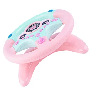 Lenkrad Spielzeug Kleinkind Baby Baby-Lenkrad-Spielzeug Simuliertes Fahrlenkrad - Bild 1 von 12