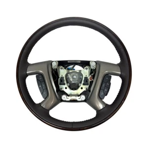 Genuine Steering Wheel Cocoa Cadillac Chevrolet GMC 2007-2011 20853272 OE - Picture 1 of 6