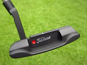 Scotty Cameron Tour Only 3x Black Handstamped Carbon Newport 350G - RETRO DOTS - Picture 1 of 14