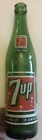 Vintage 7Up 16 Ounce 1 Pint. Green.
