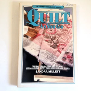 Quilt As You Go von Sandra Millett Vintage 1982 Taschenbuch Lehrbuch - Bild 1 von 10