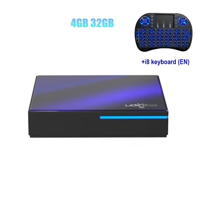 UGOOS SK2 ATV Box Android 12 4GB 32GB WiFi6 100M BT5.2  AV1 VP9 H.265 4K UHD Box - Image 1 of 4