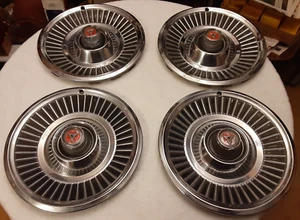 ** Vintage 1967-1968 Dodge Polara 14" Wheel Cover Hubcaps - Picture 1 of 7