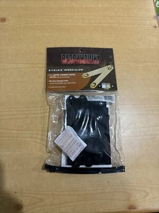 Bolsa de cargador de pistola doble montaje en cinturón Blackhawk con clips de velocidad 38CL09BK NUEVO - Imagen 1 de 7