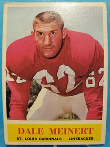 1964 PHILADELPHIA FOOTBALL #176 DALE MEINERT - Picture 1 of 4