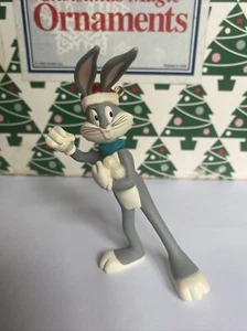 Bunny Bugs With Snowball Christmas Hallmark Keepsake Looney Tune's Ornament NIB - Picture 1 of 12