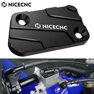 Tapa cubierta del depósito de líquido del freno delantero para Yamaha WR250F WR450F 2017-2024 negra - Imagen 1 de 8