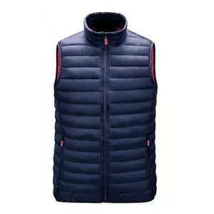 Chaquetas para hombres chalecos ligeros casuales formales - Picture 1 of 15