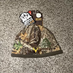 Camo Camouflage Winter hat beanie cap skull cap fleece lined One Size - Picture 1 of 3