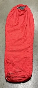 Red Camping Sleeping Bag Marmot Nanowave 45 (820g./ 28.9oz) (45°F/7°C) Reg LZ - Picture 1 of 7