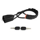 High Visibility Seat Belt Lock Alloy Steel Car Security Lock  Car Accesories
