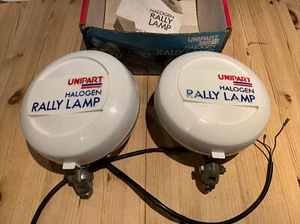 Lámparas y cubiertas halógenas de rally Unipart GAL224 - excelente estado - Imagen 1 de 12