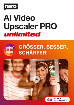 Nero AI Video Upscaler Pro Unlimited - Lizenz für 1 PC - Download Version - Bild 1 von 4