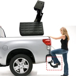 Bedstep Rear Step Restractable Running Board Side Step Fits For Hilux 2015-2022 - Picture 1 of 10