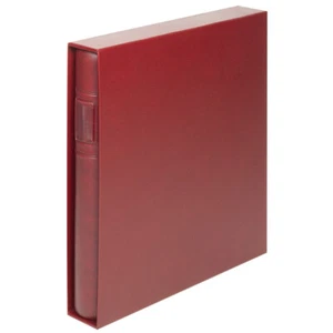 Lindner Ringbinder Standard Set mit Kassette 810 in weinrot - Bild 1 von 1