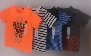 Lot of 4 NWT Okie Dokie Short Sleeve T-Shirts, Size 3T - Picture 1 of 6