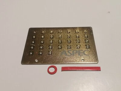 Metal Magnet Calendar Aspec Car Audio - Image 1 of 4