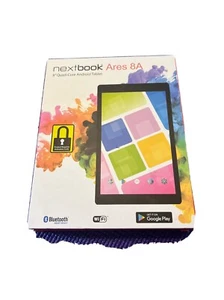 Nextbook Ares 8A With WiFi 8" Touchscreen Tablet 16GB Android - blue (NEW) - Picture 1 of 3