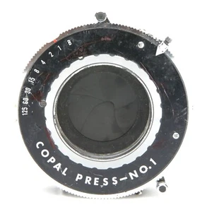 Copal PRESS Shutter #1 With Retaining Ring & NO Aperture Scale. Tested. READ. - Picture 1 of 4