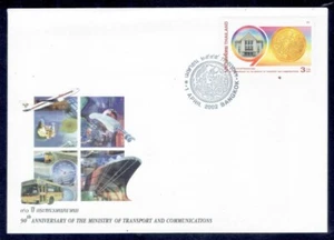 THAILAND 2002 Ministry of Transport and Communications FDC - Picture 1 of 1