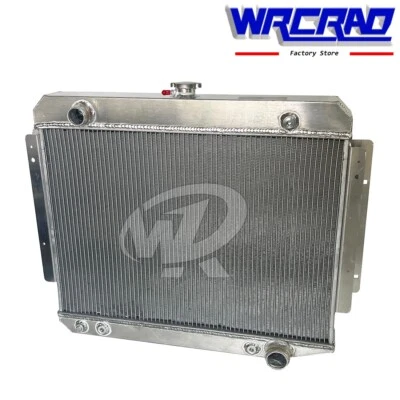 Radiador de aluminio para Dodge Ramcharger Plymouth B100 B200 B300 V8 1974-1978 1976 Foto 1 de 4
