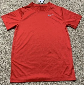 Nike Kids Athletic Training Shirt Sz. M NEW DV7317-657 Red - Picture 1 of 2