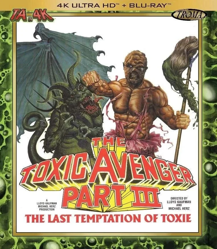 The Toxic Avenger Part III (4KUHD + Blu-ray) - Image 1 of 1