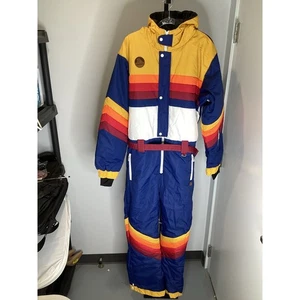 Tipsy Elves Herren Retro Schneeanzug Vintage Freestyle - Gr. XL - Neu ohne Etikett - Bild 1 von 8