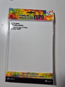 Hojas de cartulina blanca Yupo Ink 5x7" 10 piezas - Imagen 1 de 2