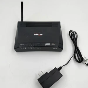 Verizon Actiontec GT704WG Wireless DSL Modem Router with Power Adapter - WORKS - Picture 1 of 5