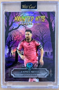 2025 Wild Card Haunted Hits Monster Hunt Cemetery #HHCLM Lionel Messi #3/4 - Bild 1 von 2