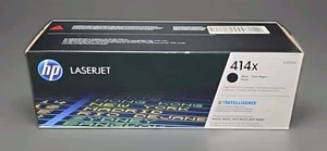 HP 414x Black High-Yield LaserJet Toner Cartridge P/N W2020X New Sealed - Picture 1 of 8