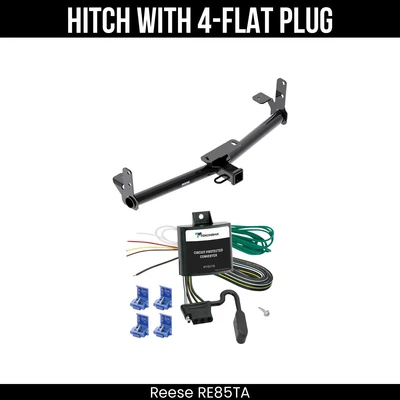 Enganche de remolque + cableado de 4 vías para Chevrolet Equinox Pontiac Torrent 07-09 84028 Foto 1 de 3