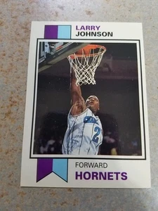 Larry Johnson Charlotte Hornets 1992 Pocket Price Guide #2 RARE ODDBALL - Picture 1 of 5