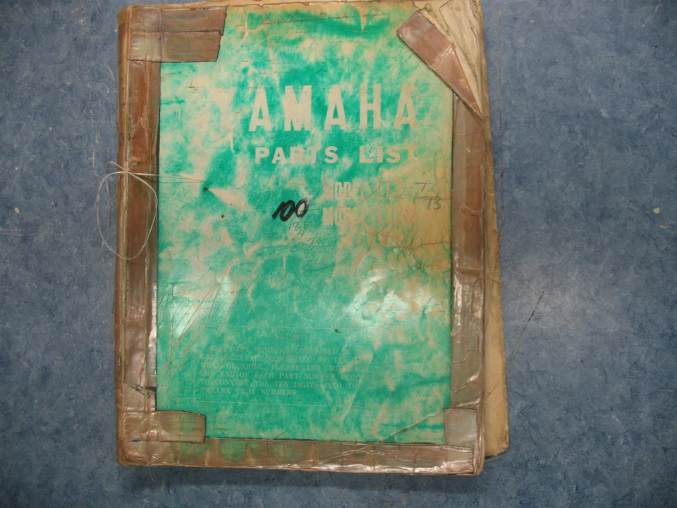 YAMAHA LISTA DE PIEZAS NÚMEROS MANUAL LT2 LT2M Foto 1 de 4