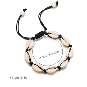 Cowrie Shell Bracelet | Beach Handmade, Adjustable, Cowrie Shell, Ankle Bracelet - Picture 1 of 6