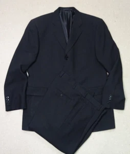Herren Hosenanzug Gr.50 Schwarz Sakko Hose Via Cortesa - Bild 1 von 10