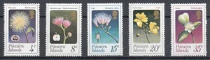1973 - Isole Pitcairn - Fiori ed arbusti dell'Isola, 5 val. MNH** - Picture 1 of 1